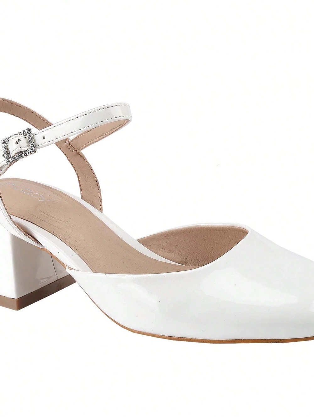Mary Jane Block Low Heel Ankle Strap